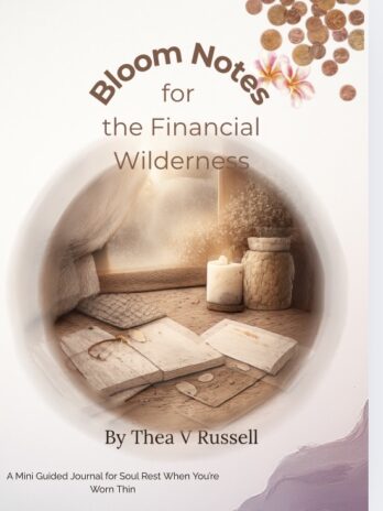 Bloom Notes for the Financial Wilderness- Mini Guided Journal