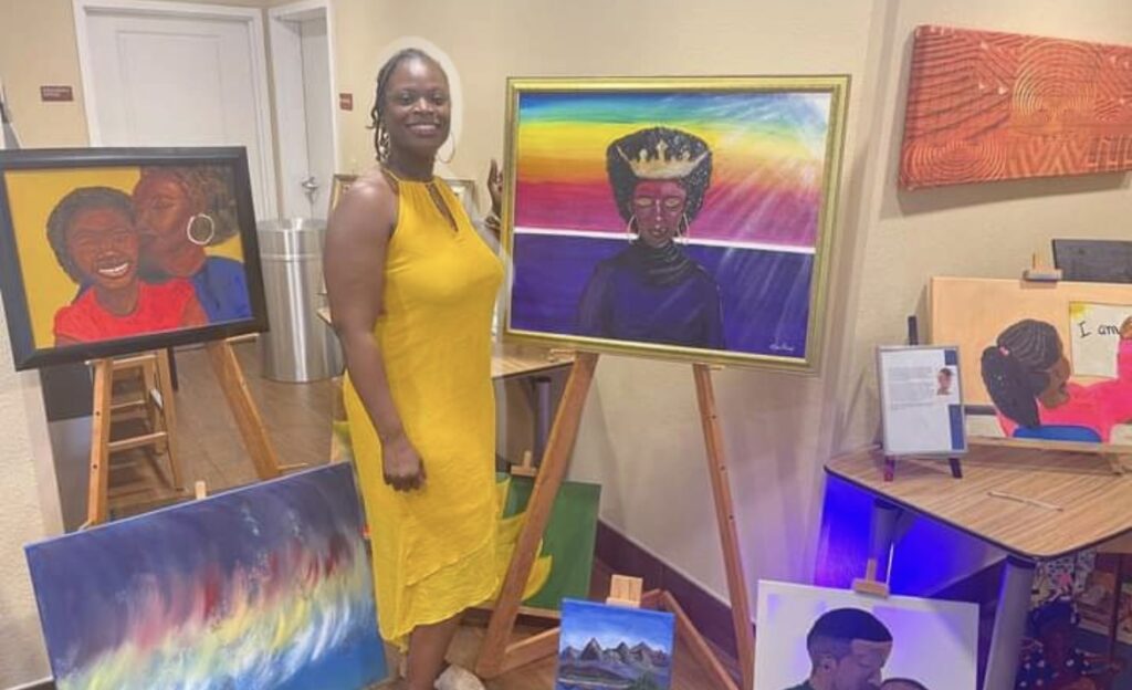 Artist. Writer. Mother. Creator of sacred space where healing and creativity meet