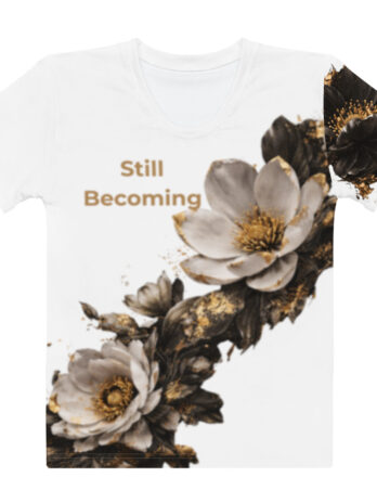 Still Becoming Women’s cotton crew neck t-shirt