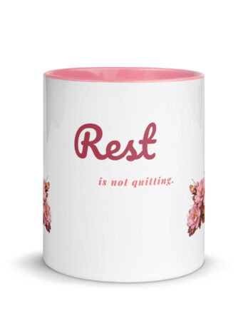 Rest Is Not Quitting — Boundary Anchors™ Mugs