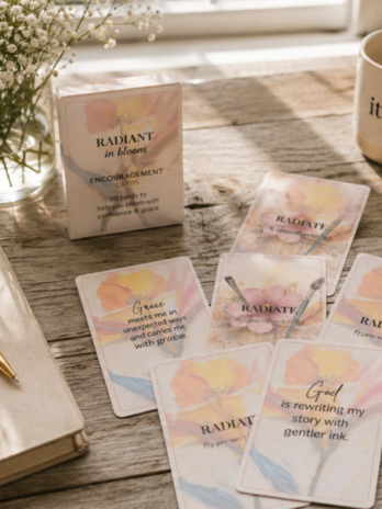 The Year of Becoming: Printable Affirmation Card Decks