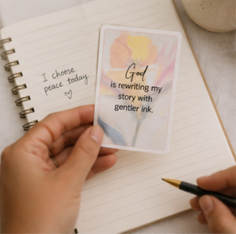 The Year of Becoming: Printable Affirmation Card Decks