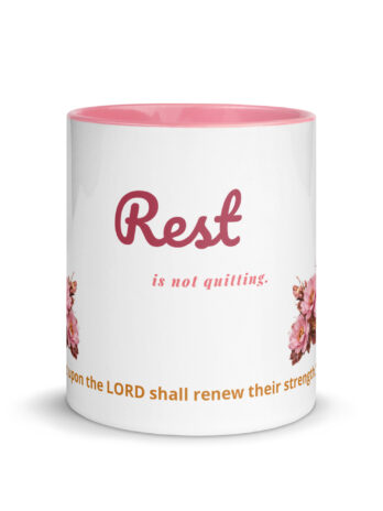 Rest Is Not Quitting — Boundary Anchors™ Mugs