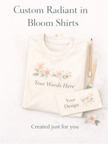 Custom Radiant in Bloom Shirt Design