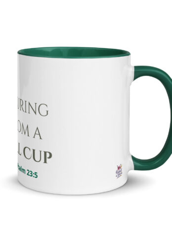 Pouring from a Full Cup — Boundary Anchor™ Mugs | Self Care & Encouraging Coffee Mugs for Women