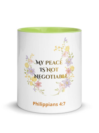 My Peace Is Not Negotiable — Boundary Anchor™ Mug