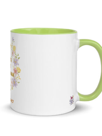 My Peace Is Not Negotiable Mug | Self Care Quote Coffee Mug for Women