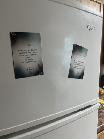 Radiant in Bloom Prayer Magnets