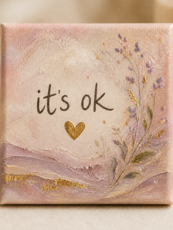 One of a Kind Mini Canvas | Hand-Painted Original