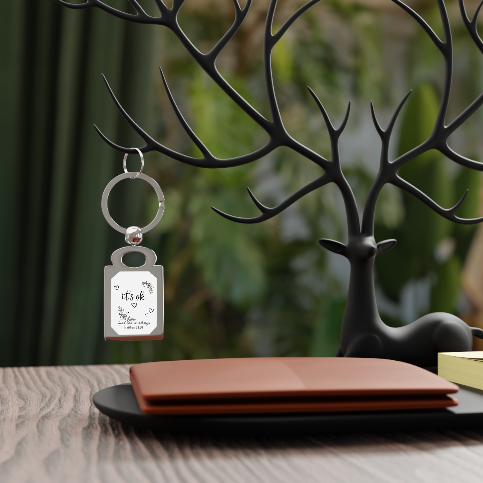 “It’s Ok” Pocket Encouragement Keychain - Image 3
