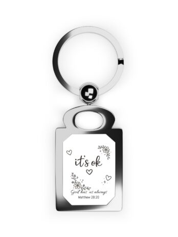 “It’s Ok” Pocket Encouragement Keychain