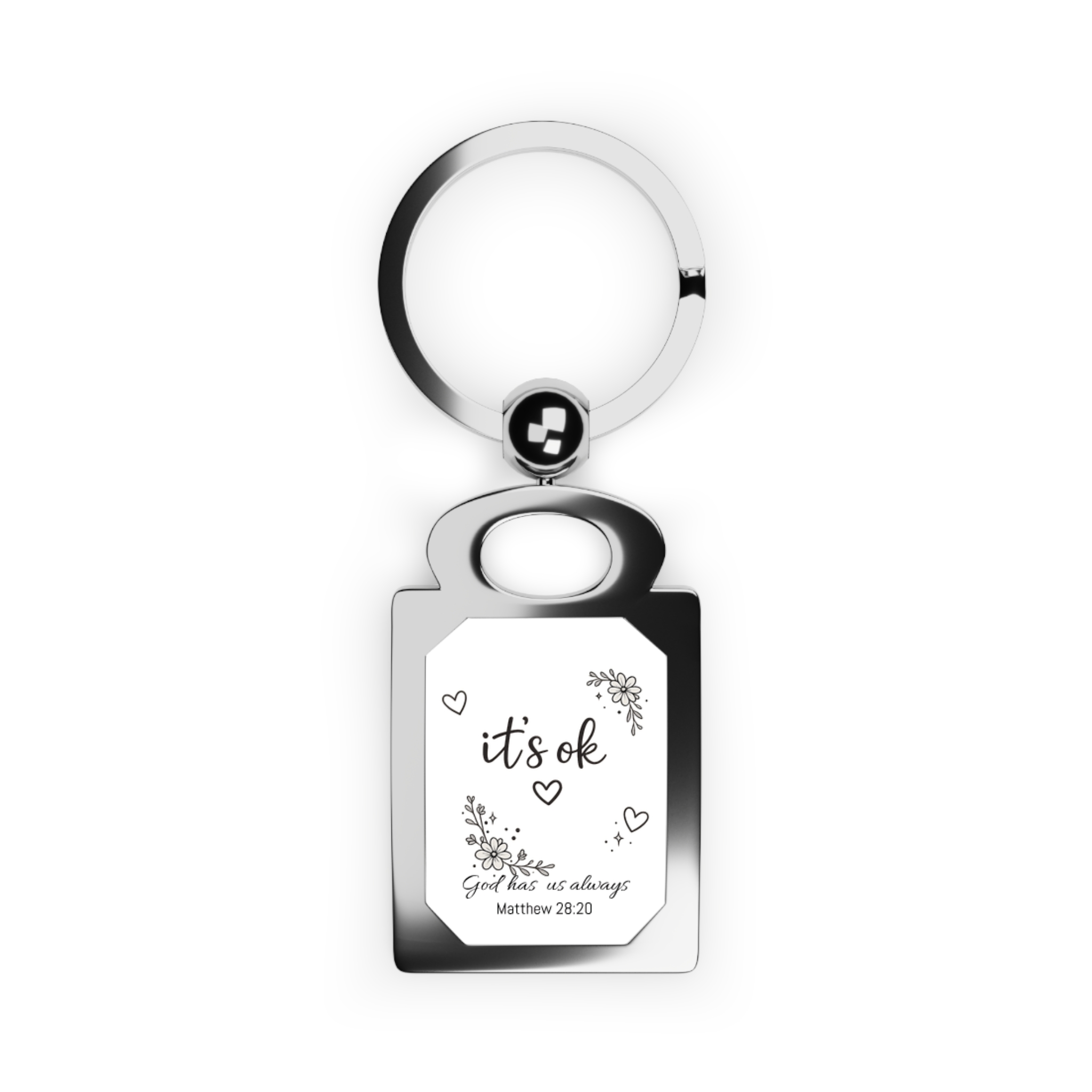 “It’s Ok” Pocket Encouragement Keychain