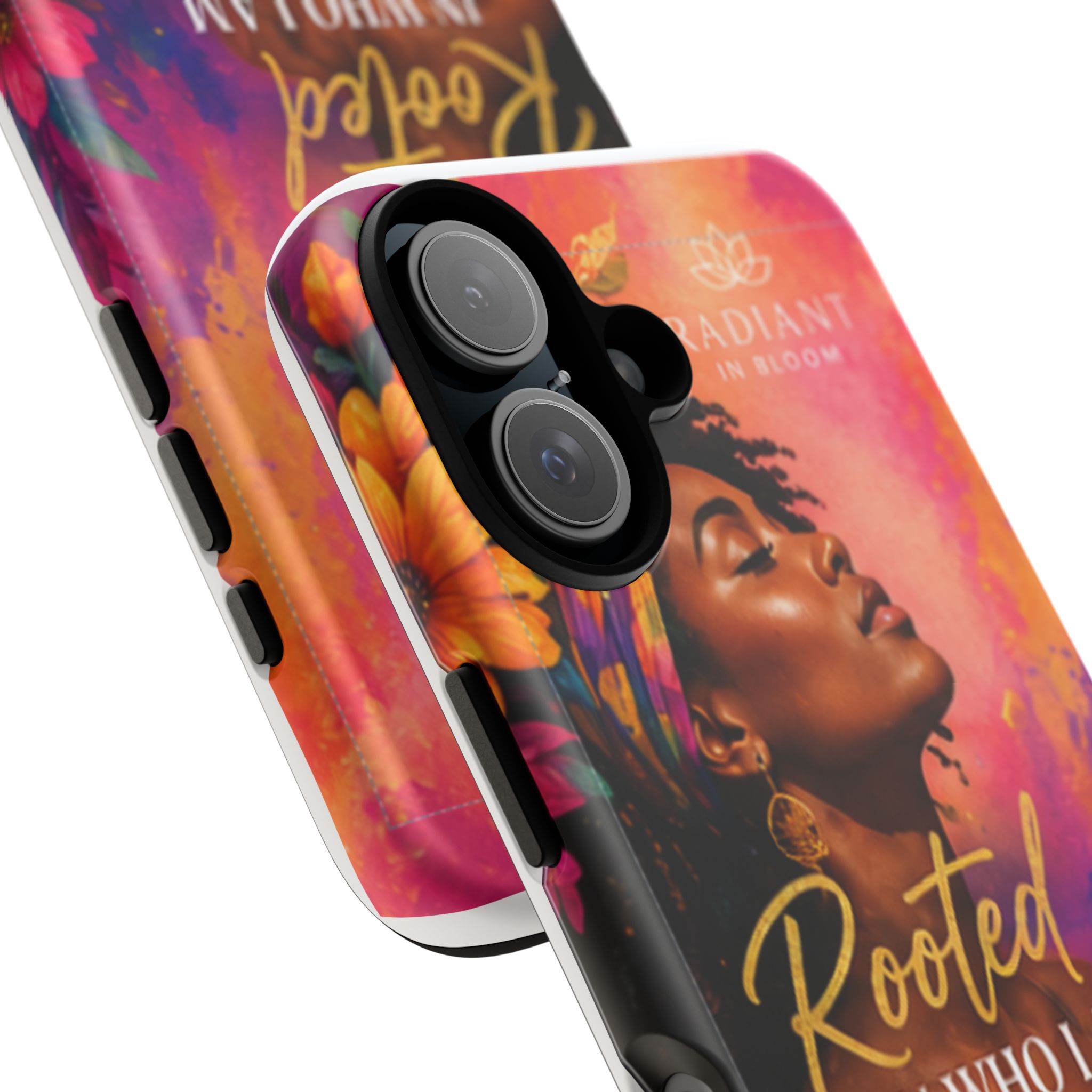 Rooted in Who I Am Phone Case — Radiant in Bloom Inspirational Case - Image 6