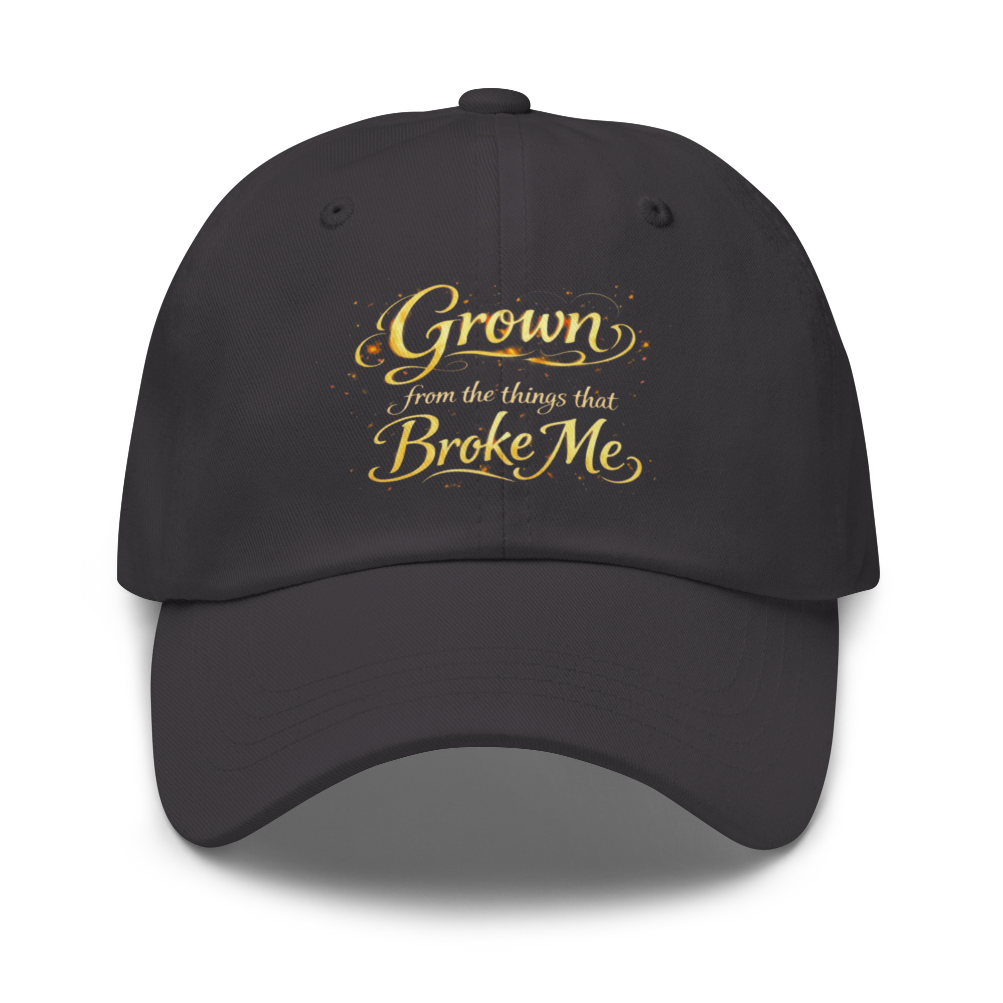 Grown From the Things That Broke Me™ Dad Hat - Image 3