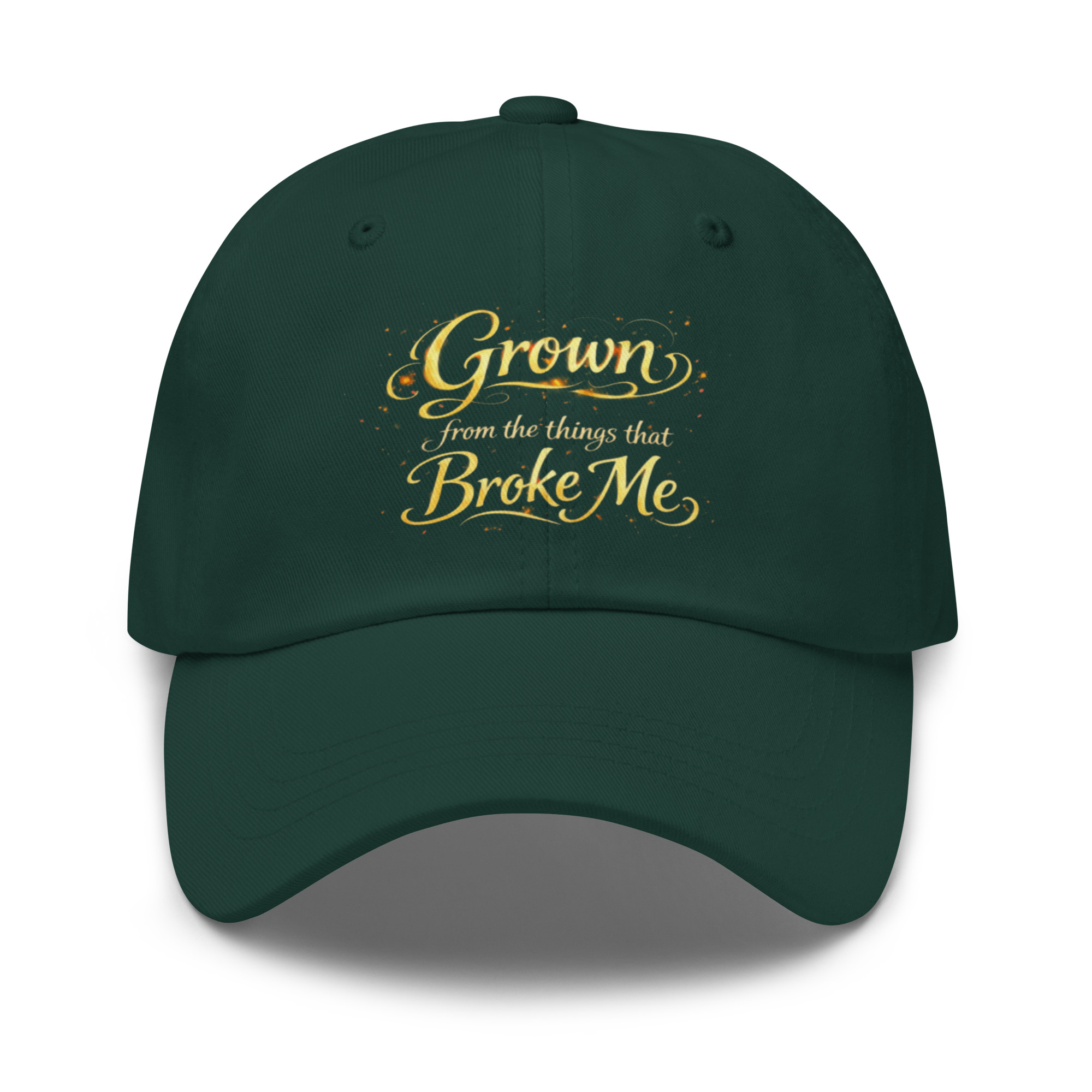 Grown From the Things That Broke Me™ Dad Hat - Image 4